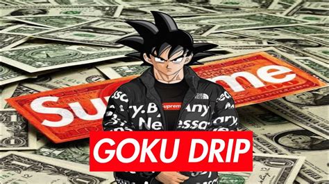 Goku Drip No Background