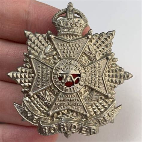 Ww2 The Border Regiment Cap Badge