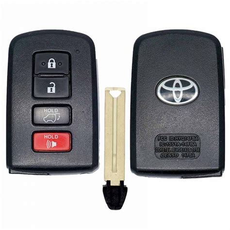 Toyota Rav Smart Keyless Proximity Remote Fob Hyq Fba G