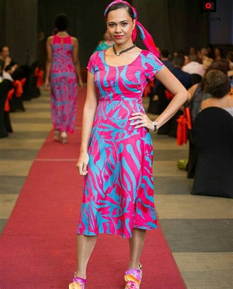 Fiji Design Island Style Clothing Latest Dress Design Hawaiian