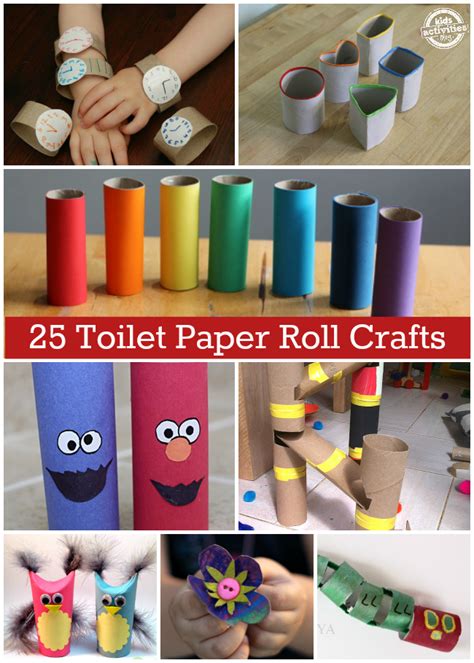 25 Incredible Toilet Paper Roll Crafts Kids Activities