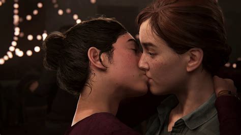 Free Download Ellie And Dina Kissing The Last Of Us Part Ii 4k 17663
