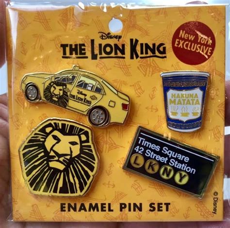 The Lion King Minskoff Theatre Pin Set Disney Pins Blog