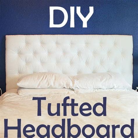 Diy Tufted Headboard Diy Furniture Diy Headboard Diy Tufted Headboard