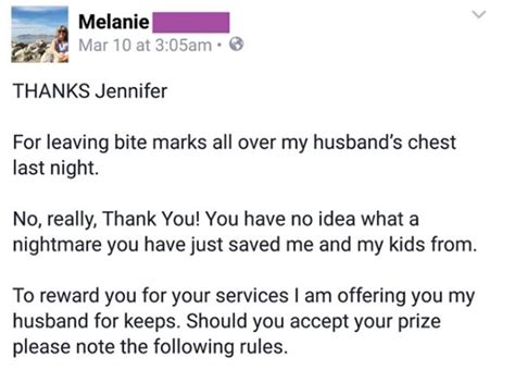 Wife Discovers Husbands Mistress And Sends Her A Hilarious Thank You