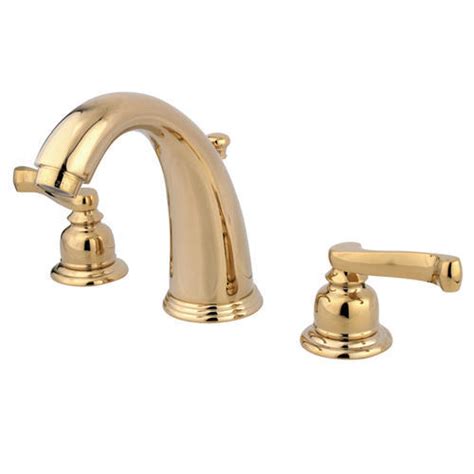 This makes a brass bathroom faucet a strong contender when considering a bathroom update. Kingston Brass Royale Two-Handle 8" Widespread Bathroom ...