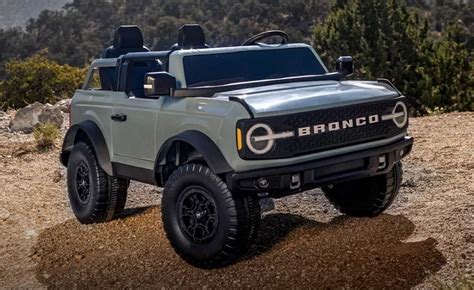 El Ford Bronco Ahora También Es Un Pequeño Todoterreno Eléctrico Para Niños
