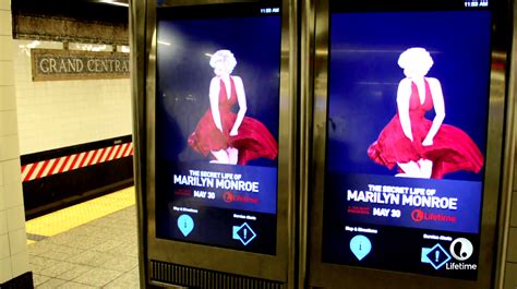 Marilyn Monroes Dress Blows Around On These New York Subway Ads As
