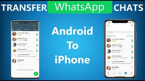 How To Transfer Whatsapp Messages From Android To Iphone For Free