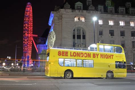 Tripadvisor London By Night Sightseeing Tour Open Top Bus Provided