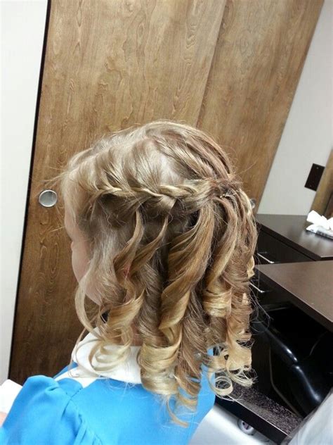 Pin By Bloom Salon On Updo Dance Hairstyles Baby Girl Hair Hair Styles