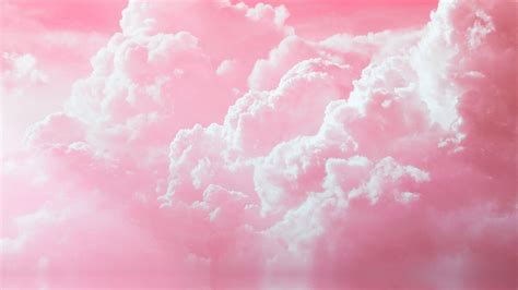 Cute Pink Backgrounds Clouds Aesthetic Pink Wallpapers