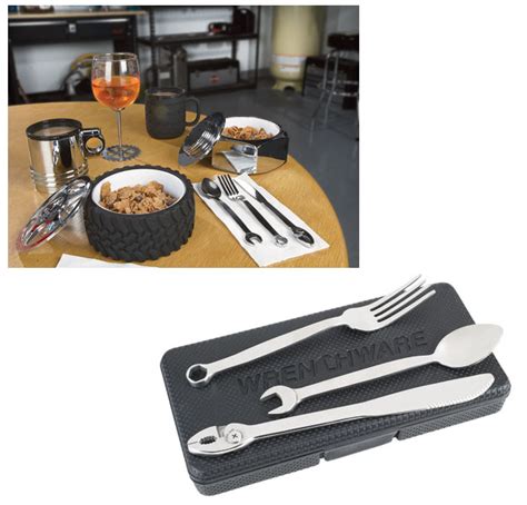 I hope you found this helpful in finding the perfect gift for the mechanic in your life! Stainless Steel Wrenchware Utensils
