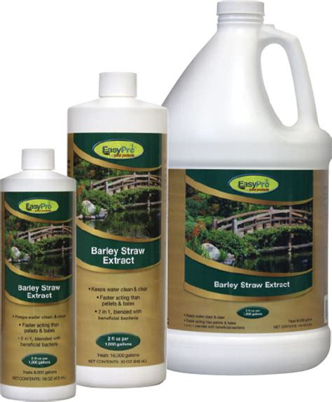 Easypro Liquid Barley Extract Pond Water Treatment Products Pond