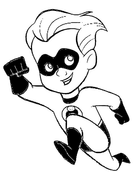 The Incredibles Coloring Page 05