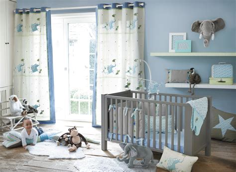 Babyzimmer ideen & einrichtung in grau. Wandgestaltung Kinderzimmer Blau Grau - Caseconrad.com