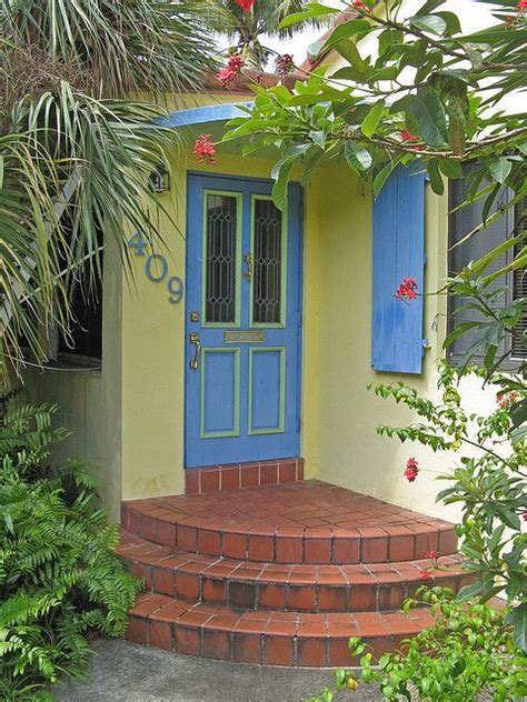 On the other hand, the blue color comes from sherwin williams sw 6478 watery. Blue Front Door, Yellow House, Victoria Park 086 | House ...