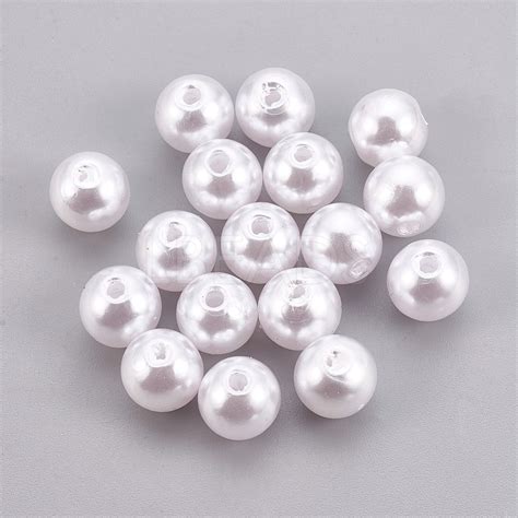 Abs Plastic Imitation Pearl Beads