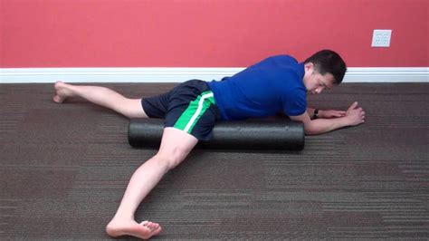 How To Foam Roll Your Inner Thigh Adductor Muscles Youtube