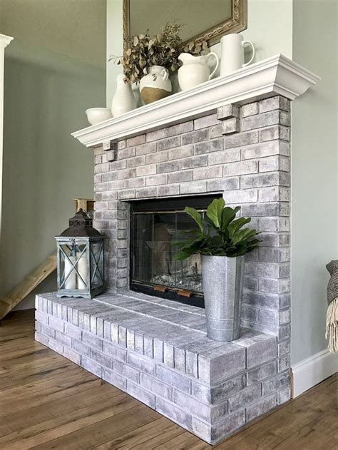 Low Cost Adorning Concepts For Hearth Place Facades Or Mantels Brick