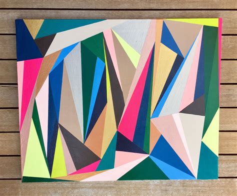 A Personal Favorite From My Etsy Shop Original Geometric Abstract