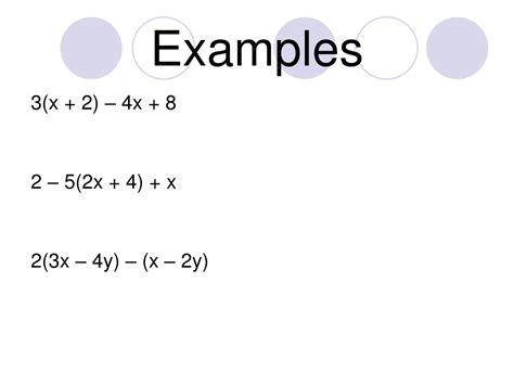 Ppt Simplifying Algebraic Expressions Powerpoint Presentation Free