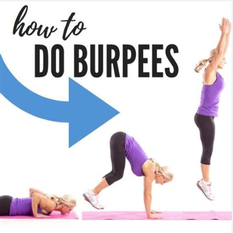 What Is A Burpee How To Do Burpees With Proper Form