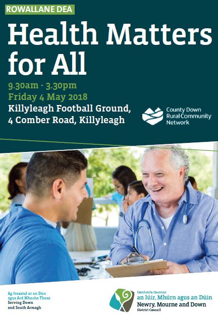Health Matters For All Discover Saintfield