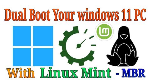 Install Mint Linux Alongside Of Windows Mbr Dual Boot Windows With Mint Linux