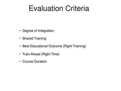 Ppt Imt Coa Evaluation Brief Powerpoint Presentation Free Download