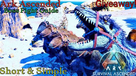 Beginners Guide To Boss Fights Ark Ascended Giveaway YouTube