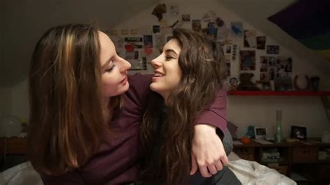 Saskia And Lily Cute Lesbian Couple 12 Youtube