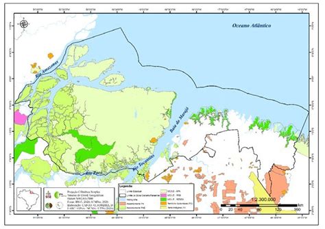 Mapa da Zona Costeira Paraense com assentamentos e áreas especiais Download Scientific Diagram