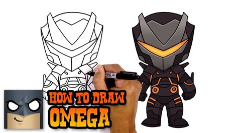 Fortnite nexus war is here with the lore, legends, heroes and villains from marvel! How to Draw Fortnite | Omega - YouTube