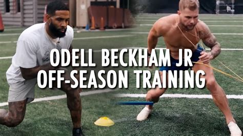 Odell Beckham Jr Speed Training Golfing Youtube