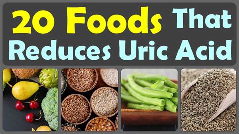 High Uric Acid Food Chart