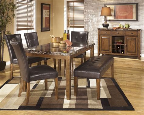 The 'Lacey' 36" x 60" table w/ 4 chairs & bench | Rectangular dining