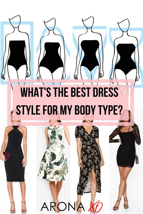What S The Best Dress Style For My Body Type Rectangle Body Shape Body Types Women Body