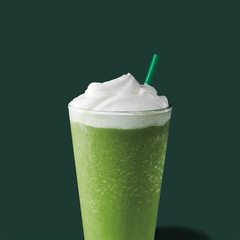 What makes starbucks green tea frappuccino so tasty, on the verge of being addictive, is the addition of vanilla. Starbucks Matcha Green Tea Creme Frappuccino Grande ...
