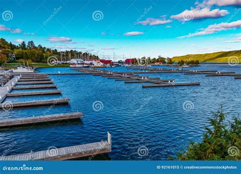 Empty Docks In Blue Waters Picture Image 92161015