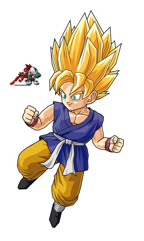 In dragon ball gt, when goku goes super saiyan whilst having the tail, sometimes his tail does not change color to gold when both the tailed super saiyan goku has the first canon transformation into super saiyan form since the original super saiyan. DBZ WALLPAPERS: Goku super saiyan 2