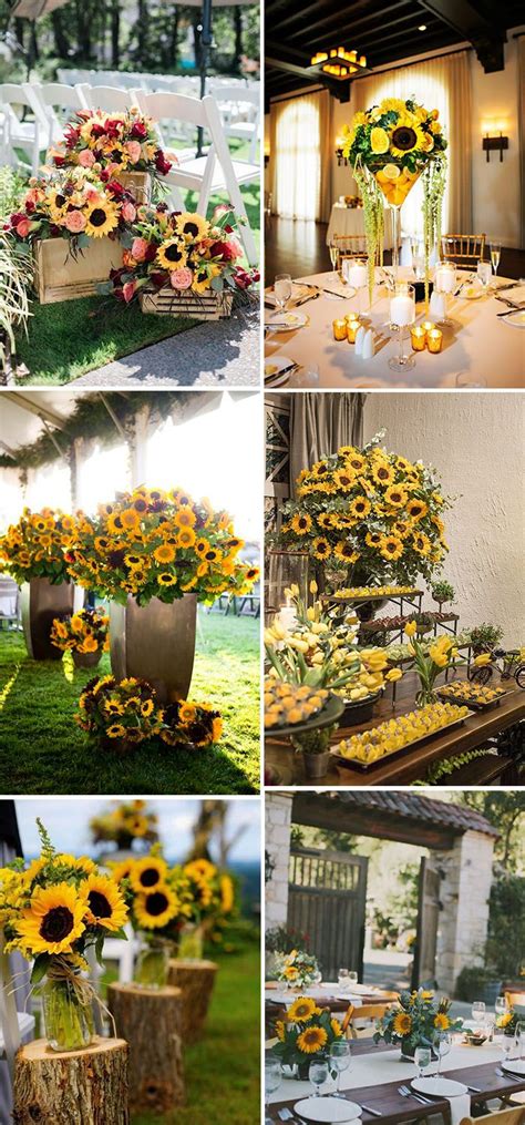 30 Cheerful Sunflower Wedding Ideas For A Rustic Chic Wedding