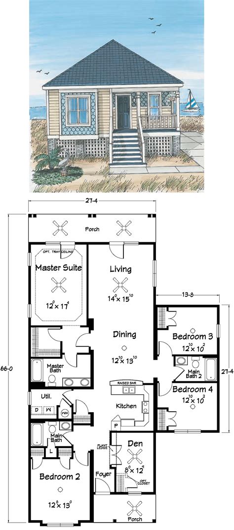 Beach Cottage House Plans 7 Images Easyhomeplan