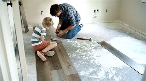 The perfect time to make transition from vinyl to carpet. do it yourself divas: How To Install Luxury Vinyl Plank Flooring in Basement - TIME-LAPSE ...