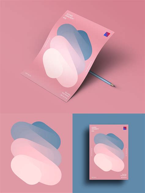 Super Gradient #1 on Behance | Graphic design posters, Poster design, Graphic design inspiration