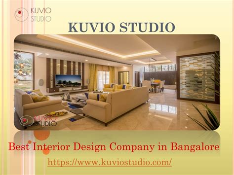 Ppt Best Interior Design Company In Bangalore Kuvio Studio Powerpoint