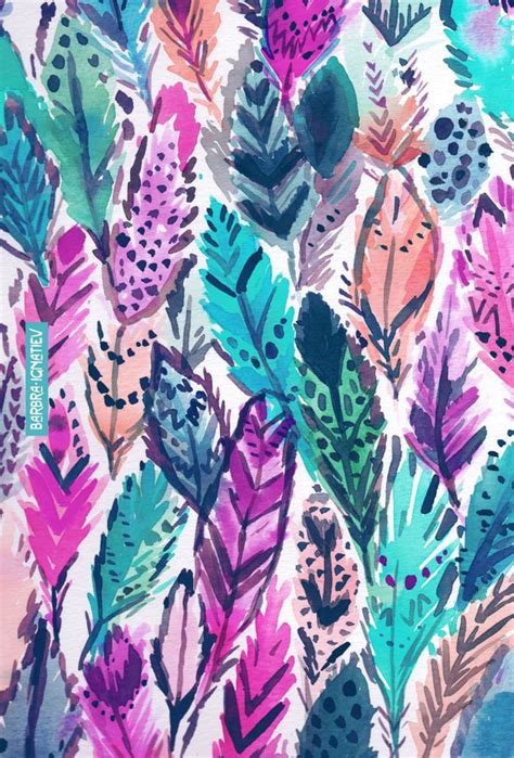 This pack features bohemian patterns on clean muted backgrounds and . Pin by Ivy on Wpp | Phone wallpaper boho, Feather ...