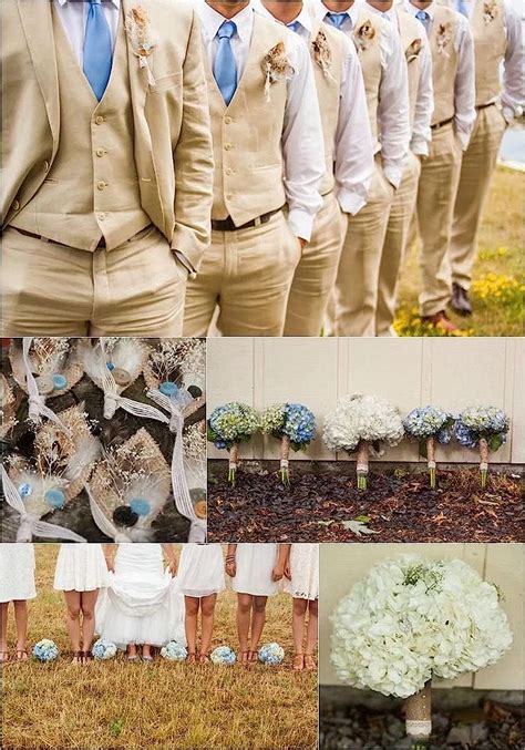 Buy Men Suits Linen Beach Wedding Suits Piece Groomsmen Attire Linen Blazer Vest Pant Prom