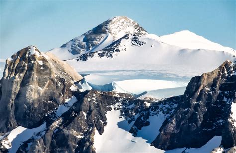 Antarctica Mountains Near Patriot Hills 2001 Jeff Shea
