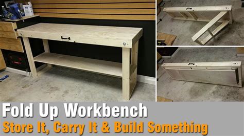 Diy Fold Up Workbench How To Build